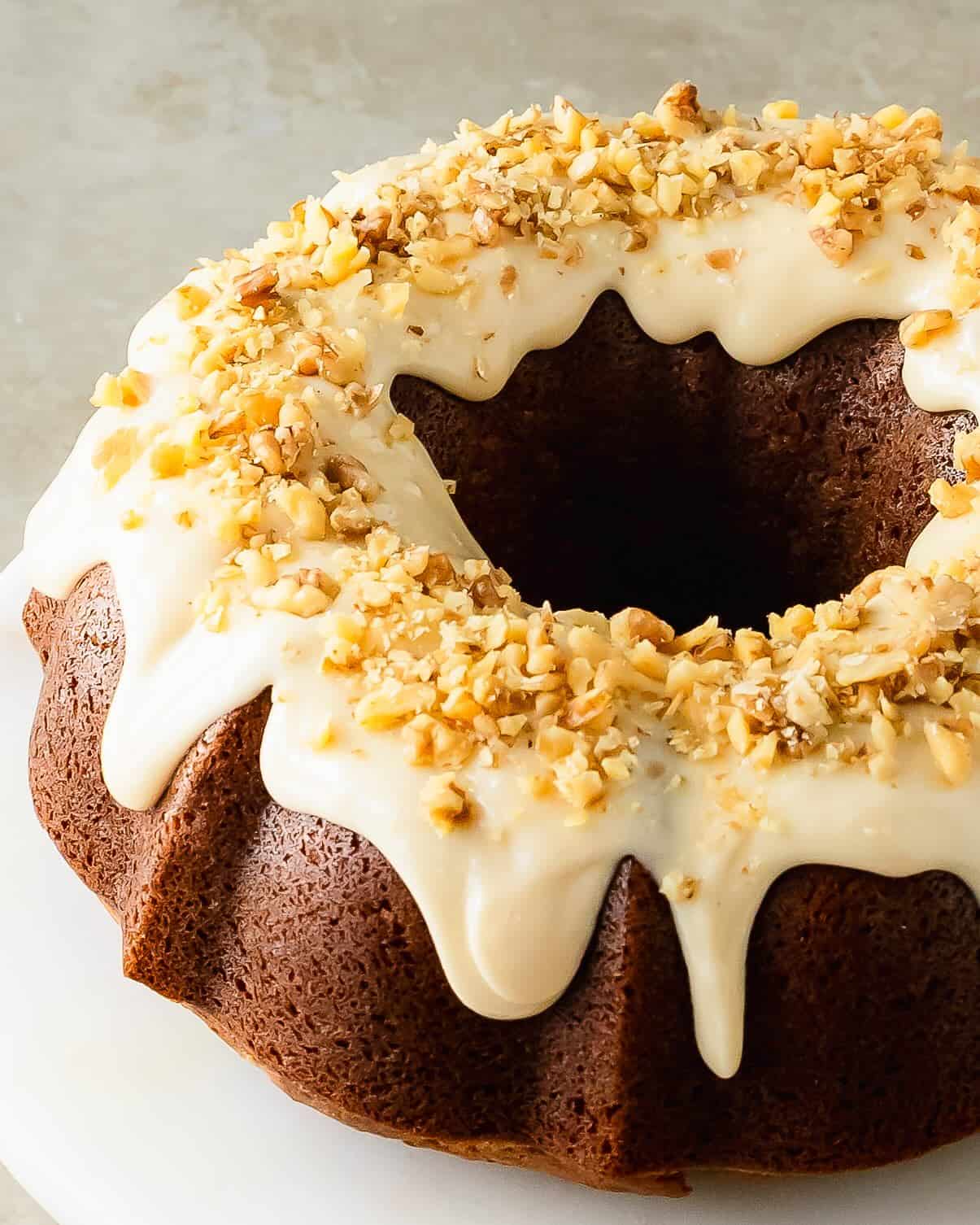 8. Banana Bundt Cake