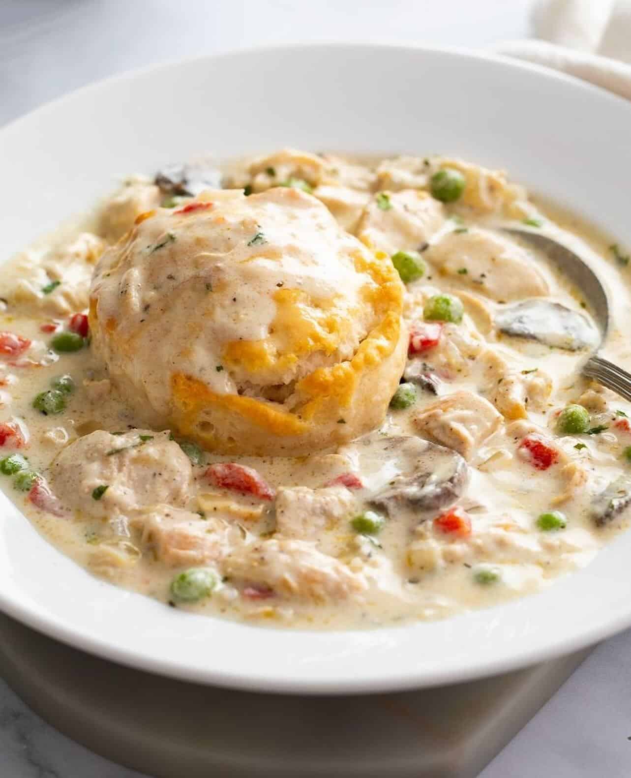 9. Chicken à la King