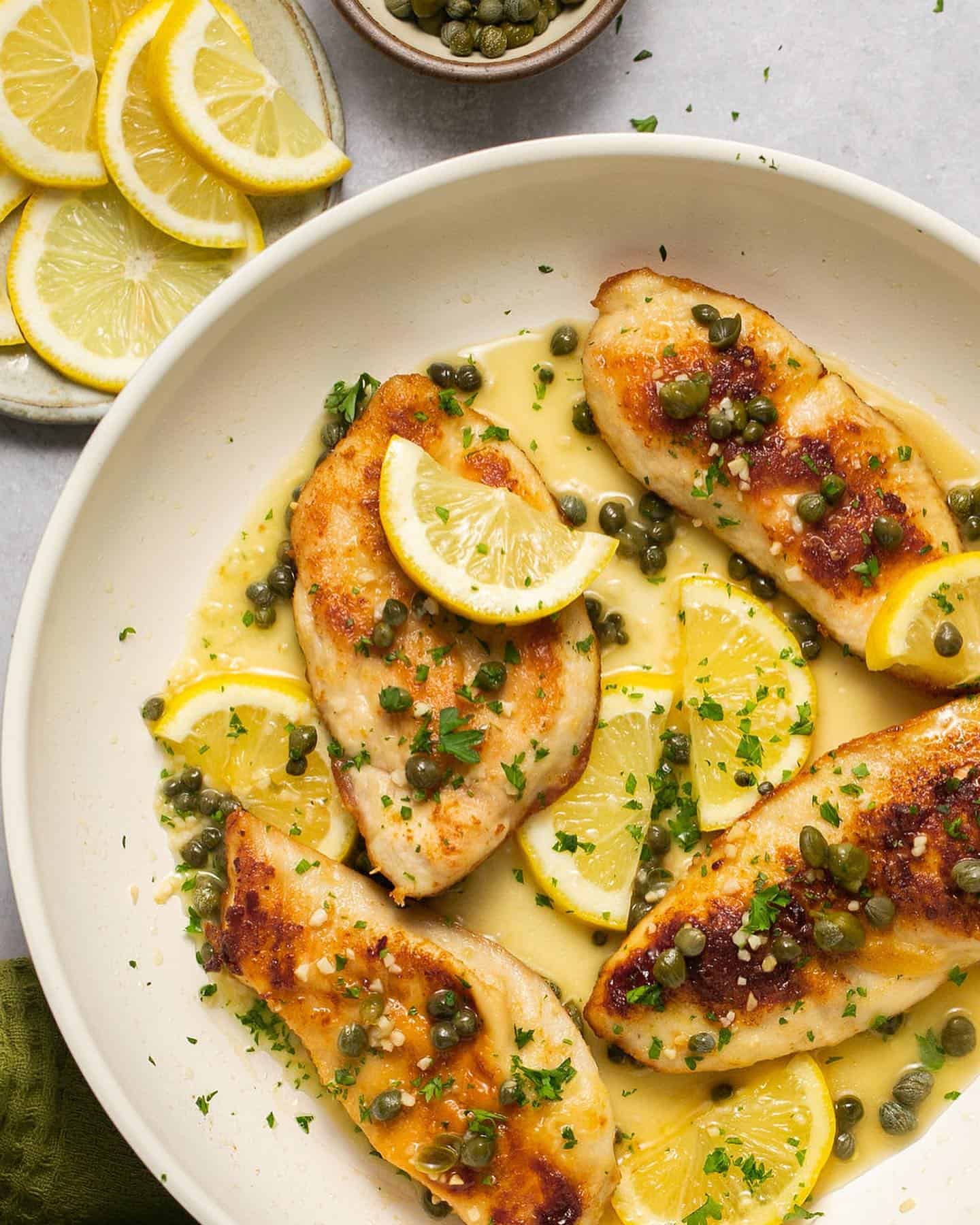 3. Chicken Piccata