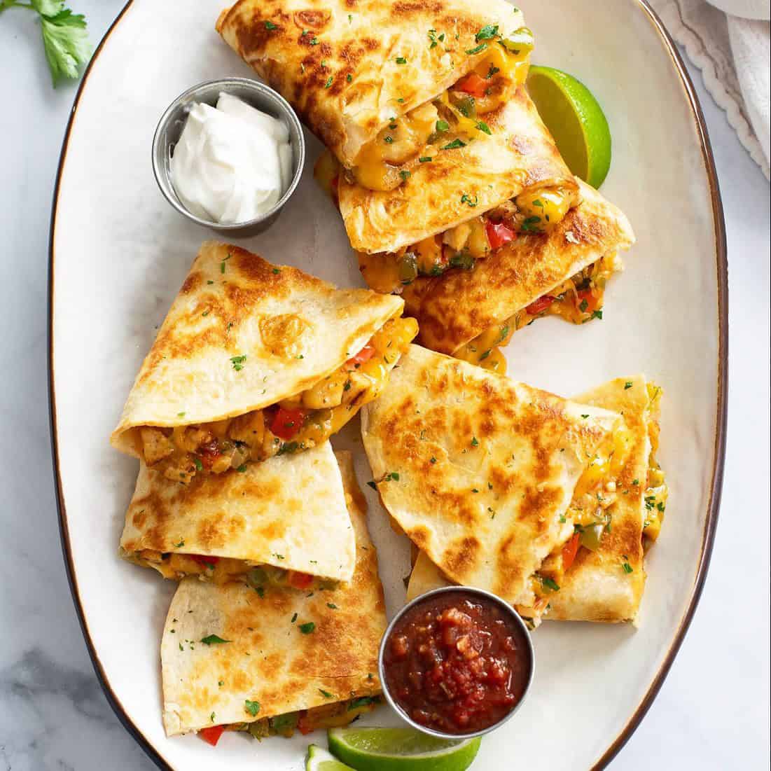 5. Chicken Quesadilla