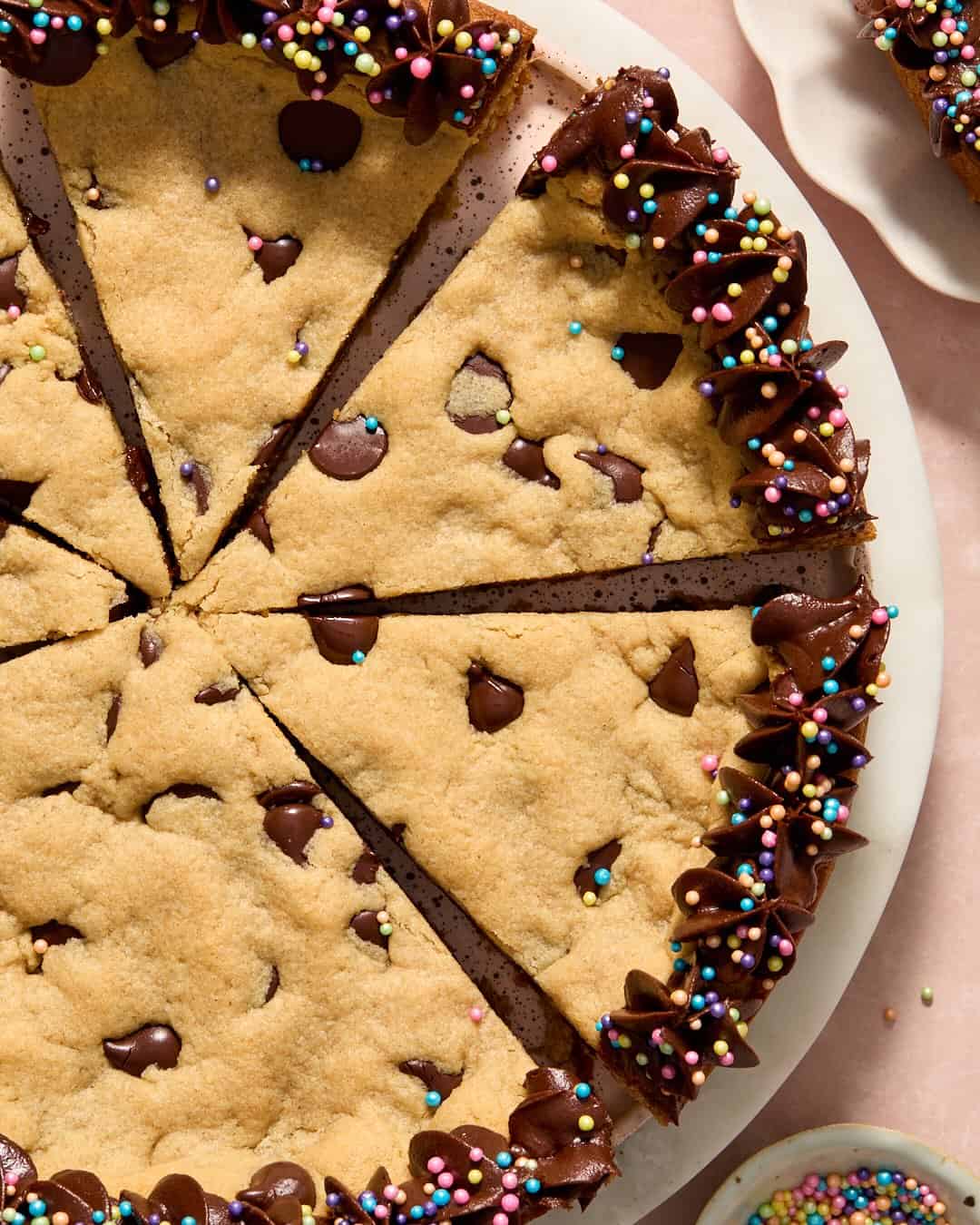10. Chocolate Chip Cookie Cake