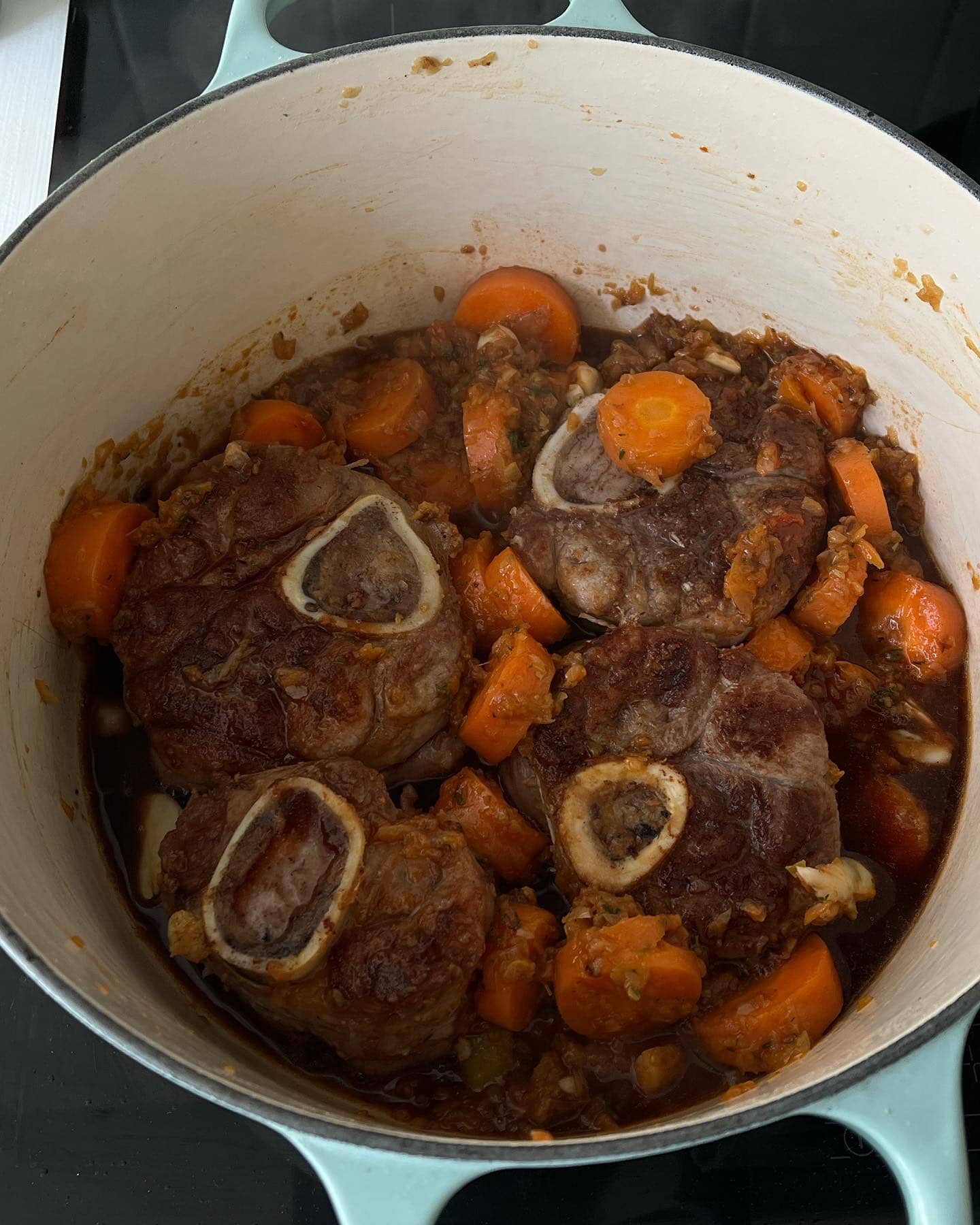 cooking osso buco low and slow