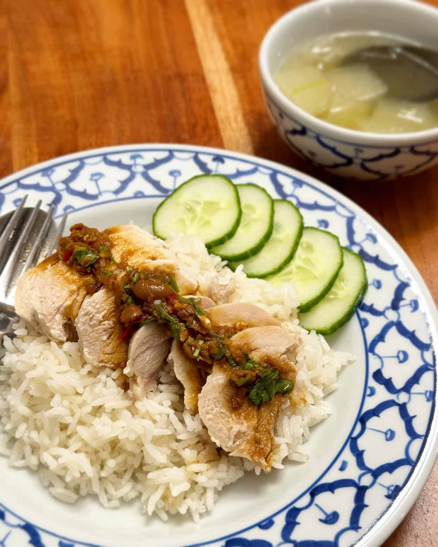3. Hainanese Chicken Rice