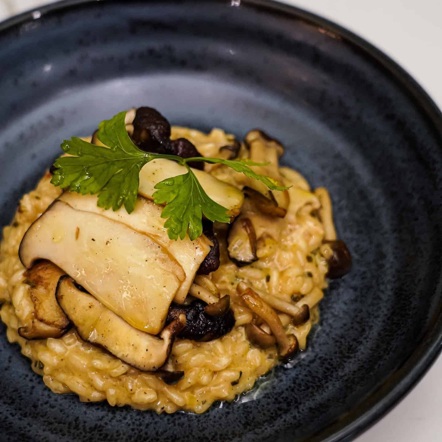 4. Mushroom Risotto