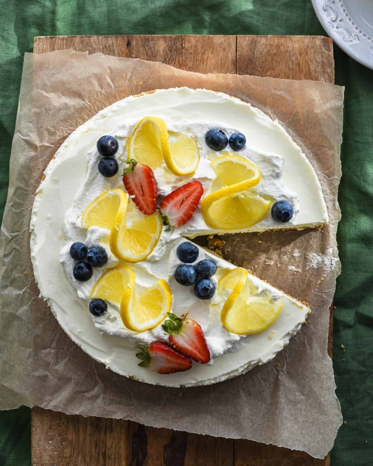 No-Bake Lemon Cheesecake Recipe