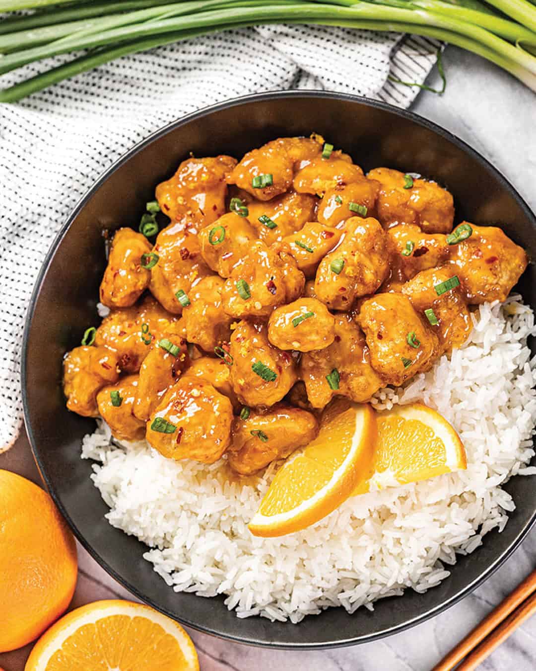 10. Orange Chicken