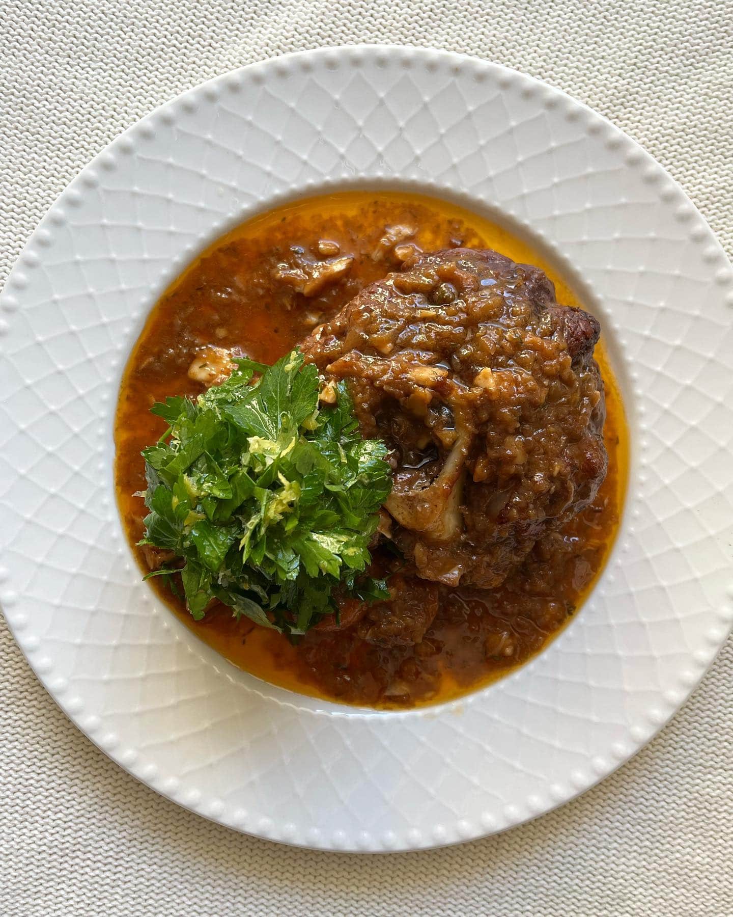 4. Osso Buco with Gremolata