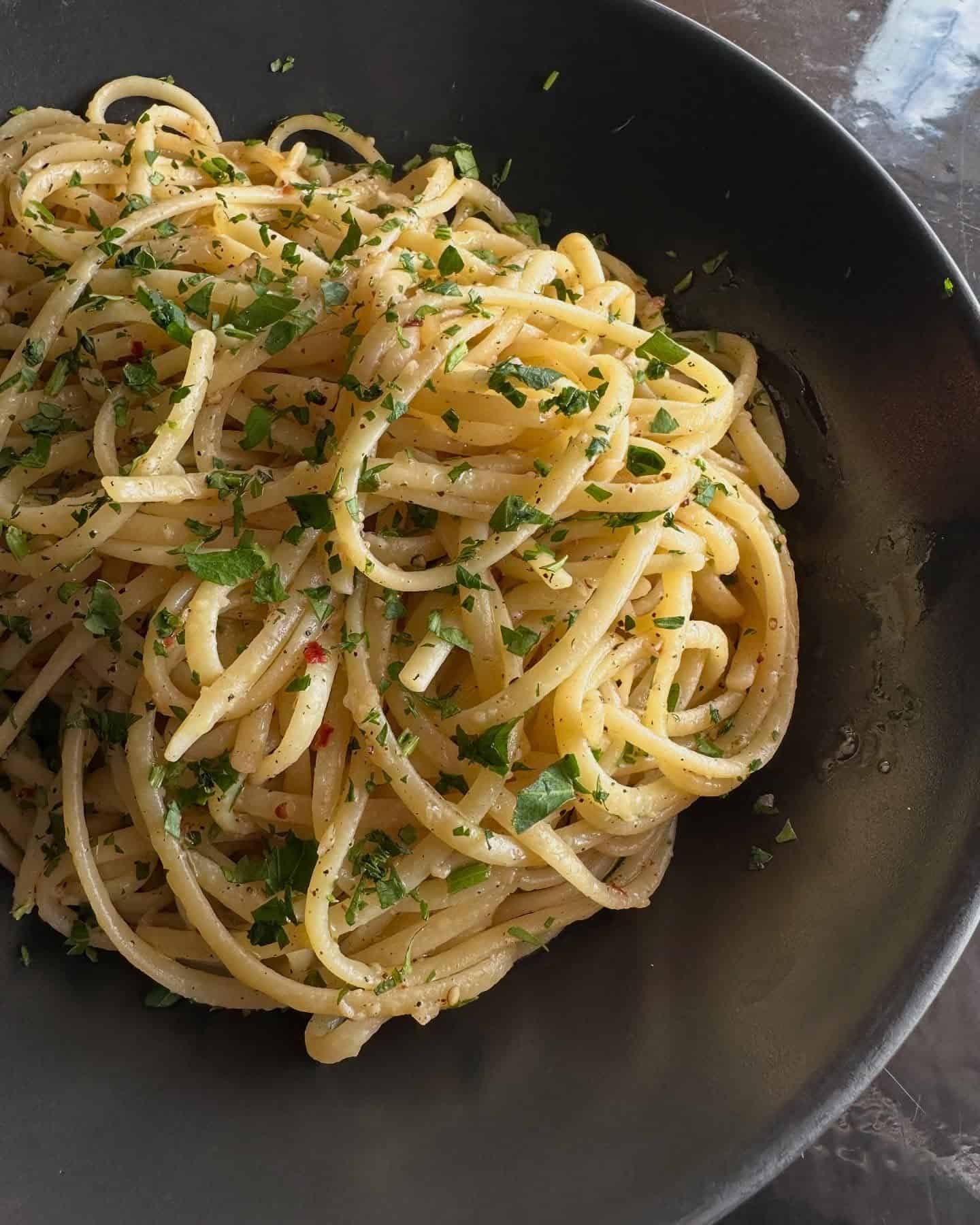 6. Pasta Aglio e Olio