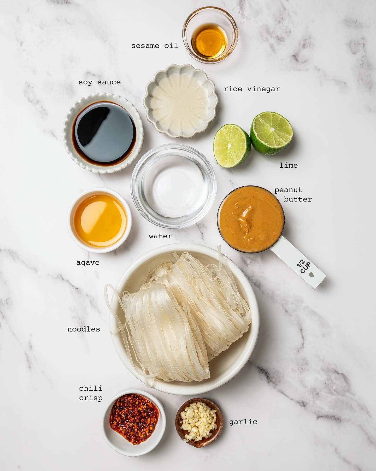 peanut noodles ingredients