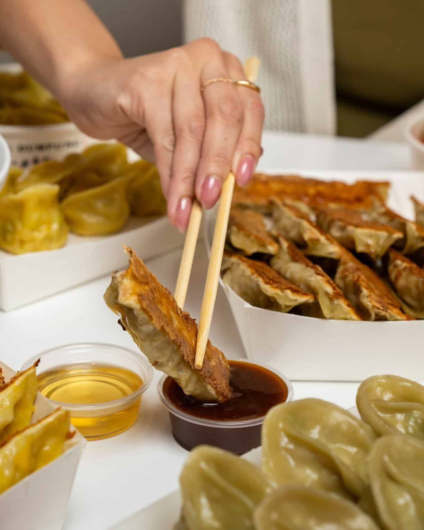 1. Crispy Potstickers