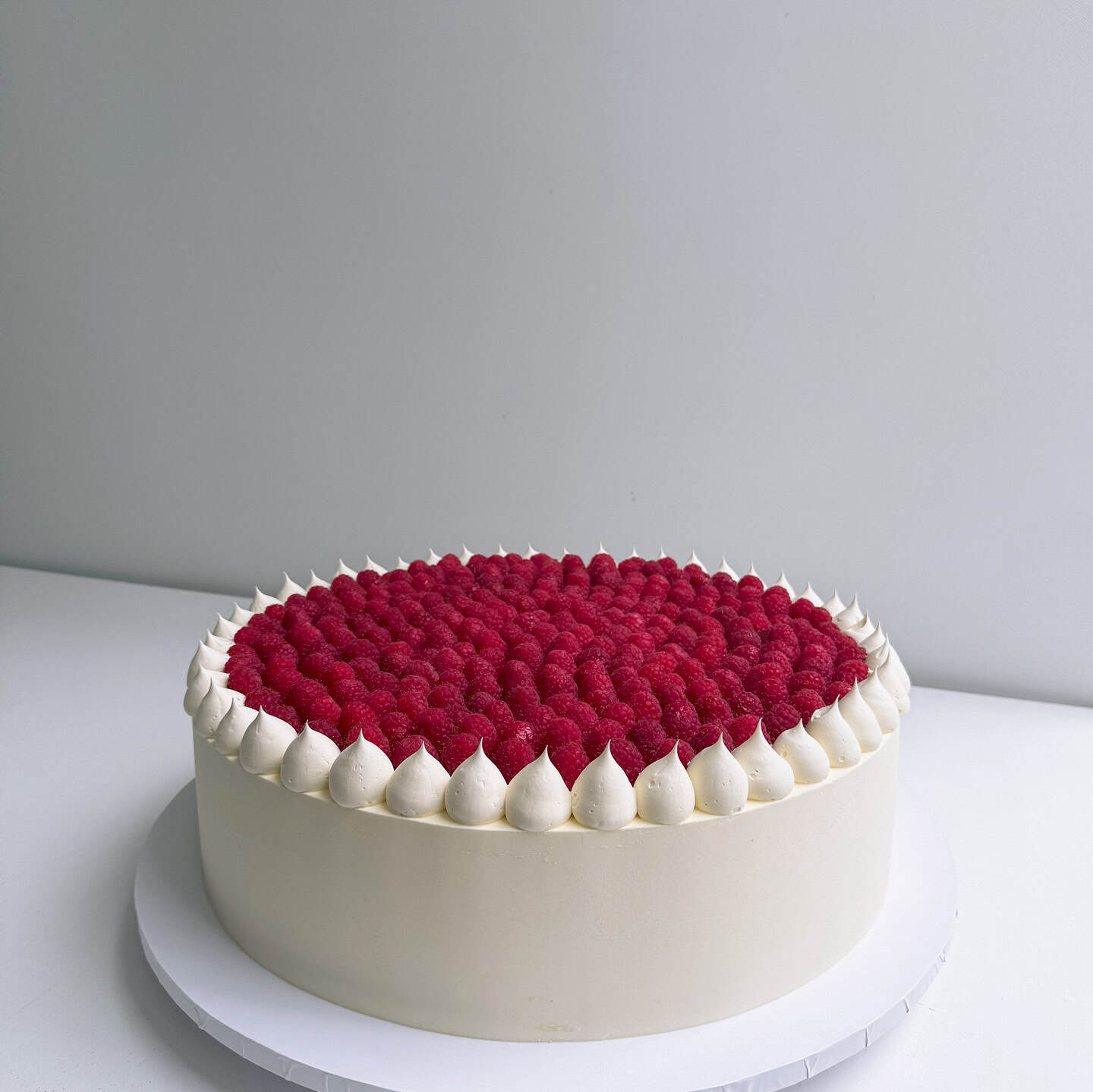 2. Raspberry Vanilla Cake