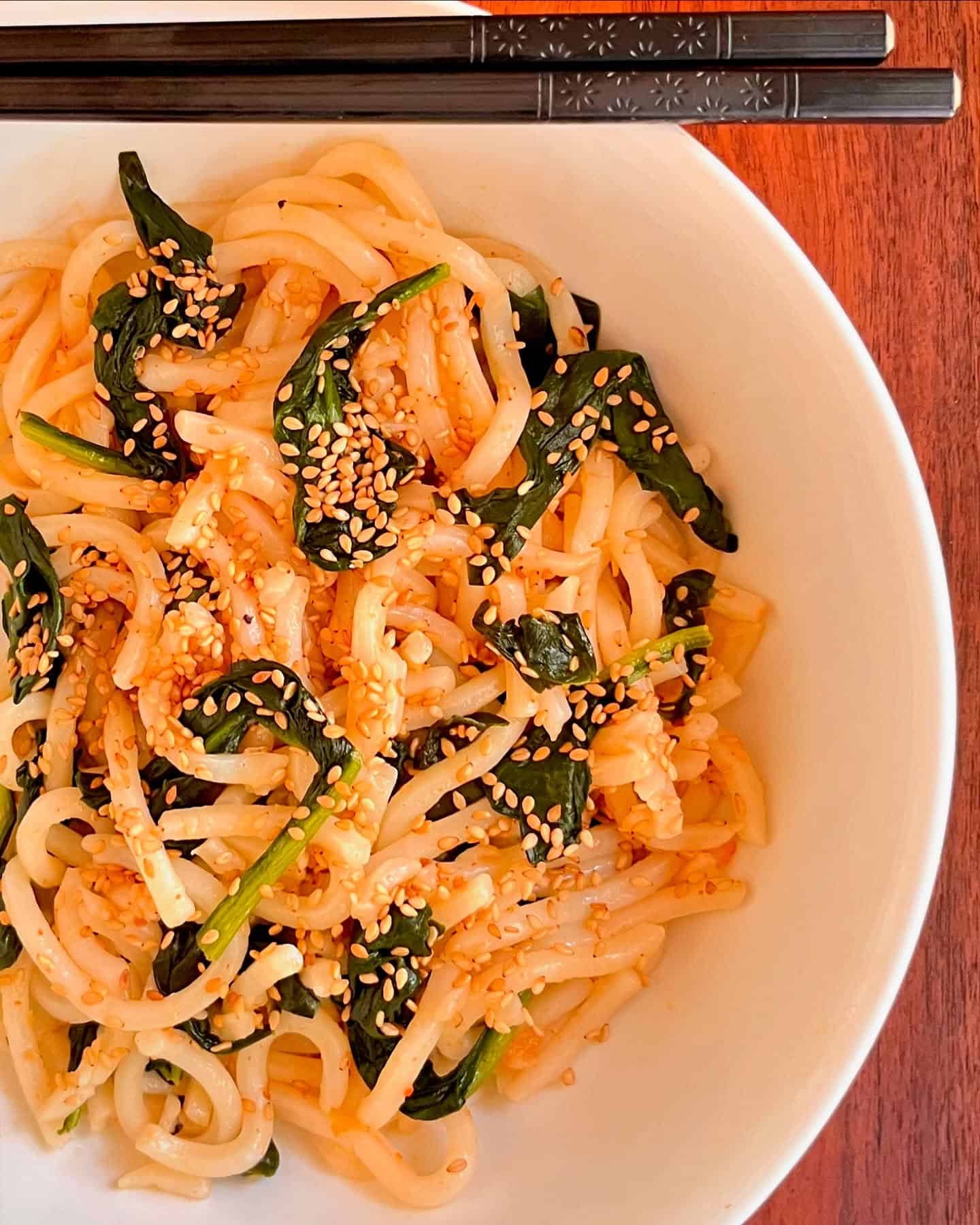 10. Sesame Brown Butter Udon