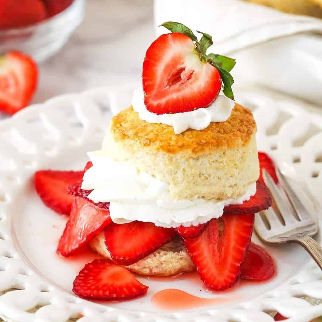 1. Classic Strawberry Shortcake