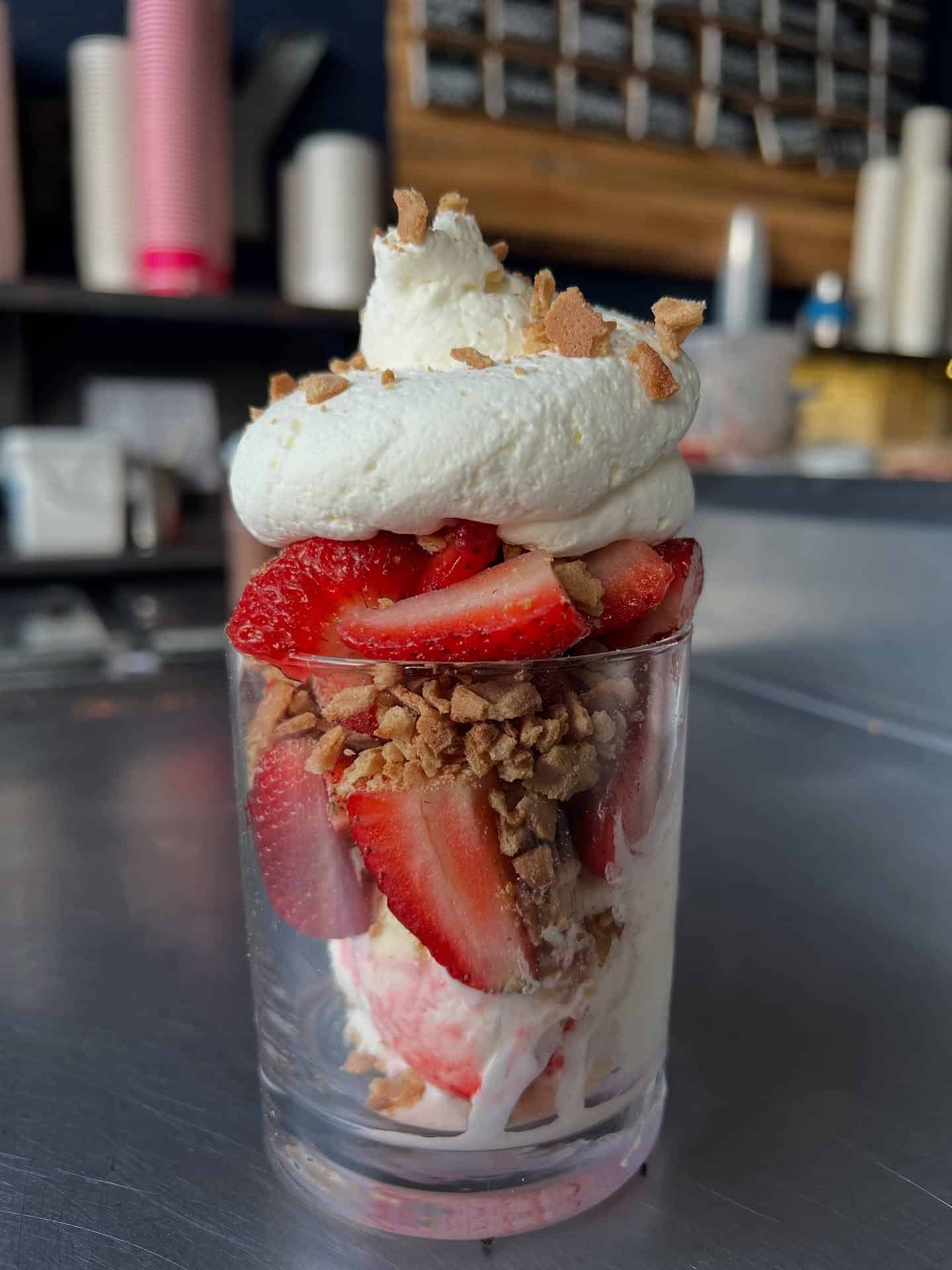 10. Strawberry Shortcake Sundae