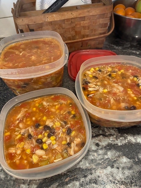 taco soup for meal prep