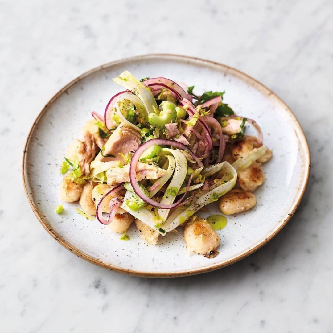 8. Tuna Butter Bean Salad